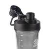 Takeya Protein Shaker - BPA-Free Plastic Bottle with Leakproof Spout Lid - Easy Carry for Gym & More - Dishwasher-Safe & Reusable - 24 oz, Stormy Black view 4