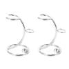 Niniang 2 x Universal Shaving Stand and Metal Brush Holder for Metal view 1