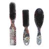 2 in 1 Beard Comb Brush, Gentle and Effective, Reinforced Bristles, Ergonomic Handle, Compact and Lightweight for Time-saving Grooming with Portable Design view 2