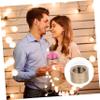 DECHOUS Elegant Acrylic Everlasting Flower Box Candy Container Romantic Wrapping for Wedding view 4