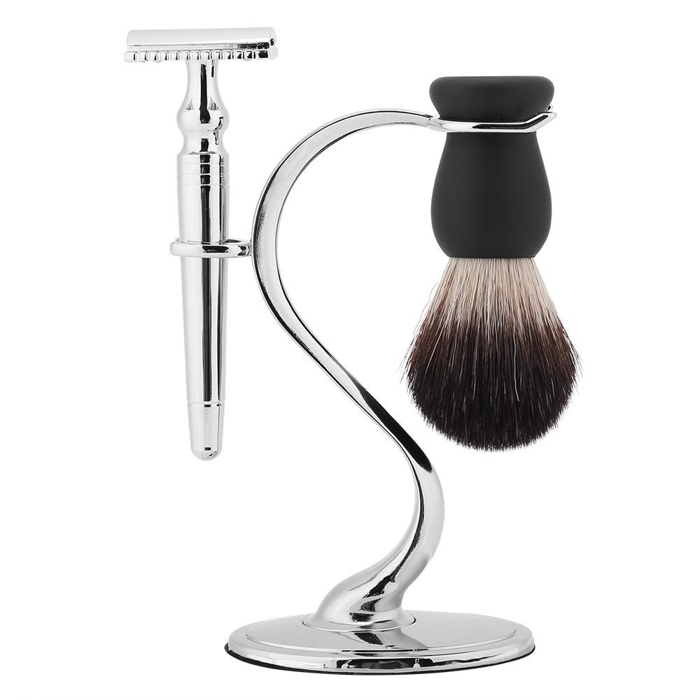 Gavigain Shaving Brush Holder Men Shaving Brush Stand Razor Holder for Salon Home Travel Use