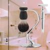 Gavigain Shaving Brush Holder Men Shaving Brush Stand Razor Holder for Salon Home Travel Use view 3
