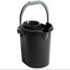 TENLITE 16L Litre Mop Bucket With Removable Wringer and Easy Grip Carry Handle Pouring Spout Deluxe Floor Cleaning Bucket For Commercial and Household - (Midnight Greyish, 16L Mop Bucket) view 1
