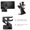 POPETPOP Shaving Brush Holder Desktop Organizer for Razor Stand Bathroom Storage Rack Dual Options for Men's Grooming Routine view 4