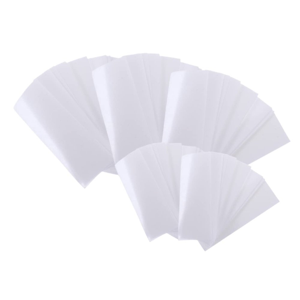 SOLUSTRE 5bags Non-woven Facial Body Hair Removal Wax Strips Safe Home Salon Waxing Kit Smooth Clean Skin Suitable for Men Women Quick Hair Removal for Friends Family