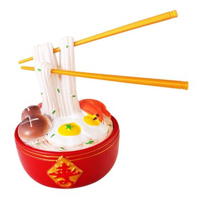 Ciieeo Chinese Style Cake Pick Longevity Noodle Birthday Decoration for Cake Space-saving Design for Celebrations and Festive Occasions