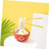 Ciieeo Chinese Style Cake Pick Longevity Noodle Birthday Decoration for Cake Space-saving Design for Celebrations and Festive Occasions view 2
