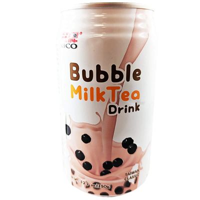 Rico Bubble Tea Drink Milk Tea Pack of 6 (6 x 350 ml)