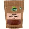 Aleppo Chilli Flakes 100g by Hatton Hill | Pul Biber, Semi-Dried Red Pepper, Crushed, Middle East Cuisine, Mildly Hot, Marash Pepper view 1