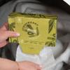 Grab Green Stoneworks Dryer Sheets, 80 Sheets, Olive Leaf Scent, Plant and Mineral Based, Softens Fabrics, Reduces Static-Cling and Wrinkles, Freshens Clothing view 3
