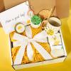 Sending Sunshine Care Package for Women, Birthday Gifts for Woman, Self Care Gift Baskets, Sunflower Gifts for Women, Get Well Soon Encouragement Gift for Her Sister Best Friend (Yellow) view 2