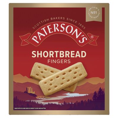 Paterson's Shortbread Fingers 300g x 14 - Classic Scottish Delight for the Seasonal Festivities!