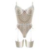 AMDOLE My Orders Placed Sexy Lingerie For Women Sets Sexy Pajamas For Women Uk White Babydoll Pink Lingerie Set Sexy Sexy Skirts For Women Naughty Lightning Deals Of Today Lingerie Sets For Women Uk view 4