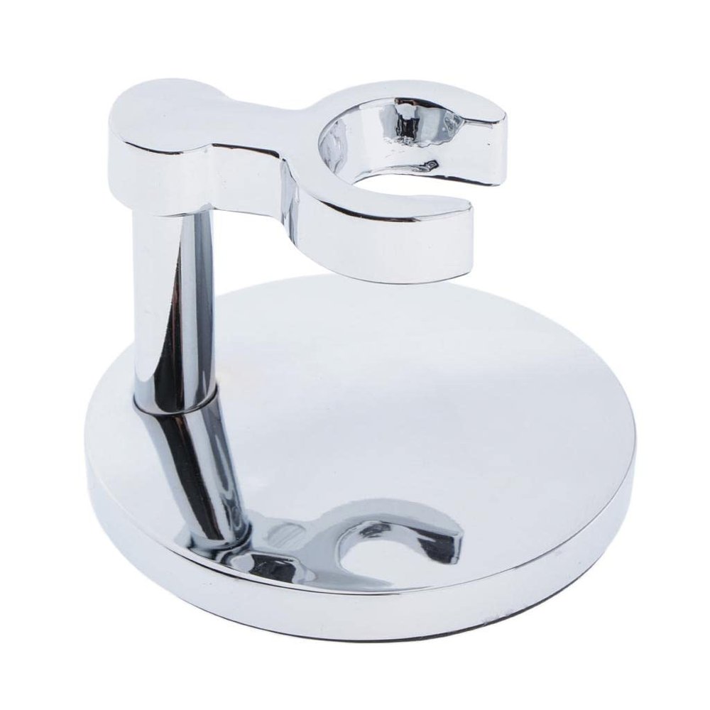 Tiuimk Stably Stainless Steel Mens Shaving Safety Razors Stand Holder Support Base
