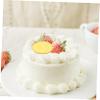 Warmhm 20pcs Edible Cake Flower Decorations Mother's Day Cake Topper Party Supply Cupcake Ornaments view 3