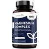 Nutravita Magnesium Supplements 5-in-1 Complex 1146mg - Which? Best Buy 2025-240 High Strength Capsules - 400mg Elemental Magnesium: Bisglycinate, Citrate, Malate, Oxide, Ascorbate - Muscles & Sleep view 1