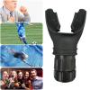 Breathing Exercise Device for Lungs, Breathing Exerciser Trainer, Deep Breathing Lung Exerciser Device, Adjust Resistance Improve Lung Capacity Handheld Lung Expansion Training Tool (Black) view 4