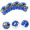 Ciieeo 4pcs Graduation Cupcake Topper Picks for Party Decorations Congrats Cake Decor for Celebrating Graduation Events Lightweight and Safe Material view 3