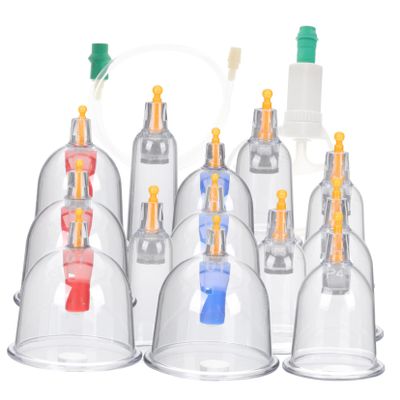 LALAFINA Vacuum Cupping Home Cupping Chinese Tool for Outdoor Use Household Massage Cup Reusable Massage for