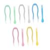 LALAFINA 15sets Surgical Tweezers Lens Inserter Remover Kit Scratch Tool for Glasses Compact Travel Tweezers view 4