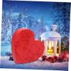 LALAFINA Heart Shaped Wrapping Box 4 Pcs Paper Storage Holder 10-grid Removable Tray Lightweight Decorative Box for Chocolates Silk Scarves Accessories Lids view 4