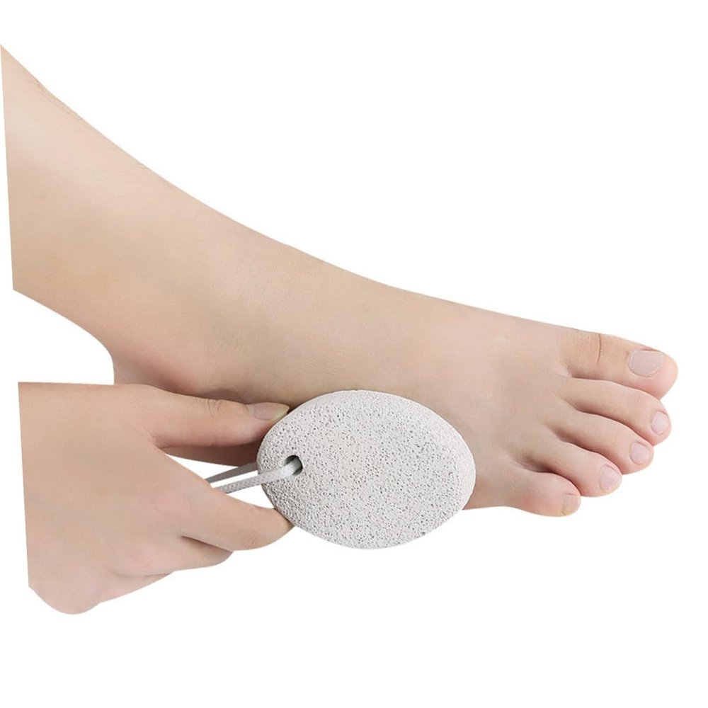 FRCOLOR 3pcs Natural Stone Foot File Remover Foot Hard Skin Remover for Dry Skin Care
