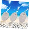 FRCOLOR 3pcs Natural Stone Foot File Remover Foot Hard Skin Remover for Dry Skin Care view 2