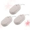 FRCOLOR 3pcs Natural Stone Foot File Remover Foot Hard Skin Remover for Dry Skin Care view 3
