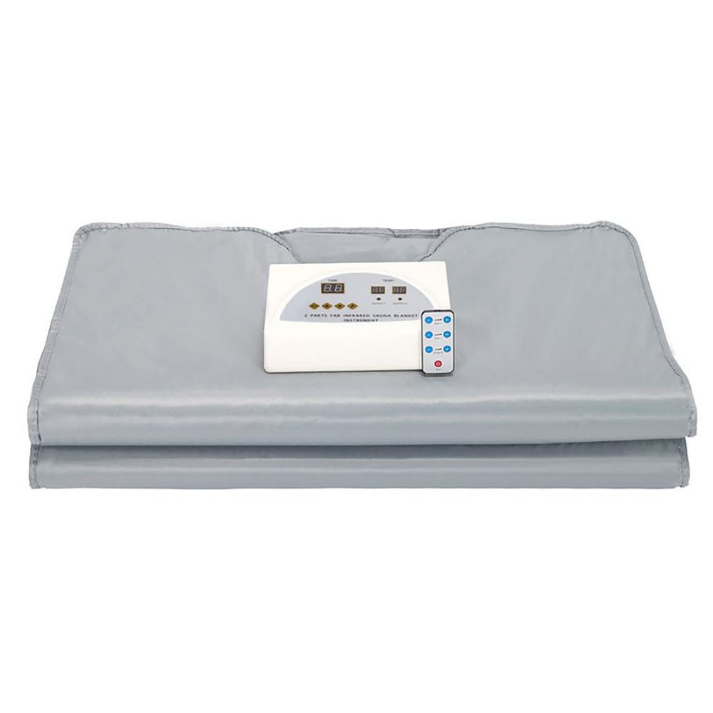 TsoLay Sauna Blanket with Sleeves, Slimming Blanket, 95F-176F Temperature Adjustable, Overheating Protection/Waterproof Design, for Beautiful Women, Obese People and People with Weaker Physique
