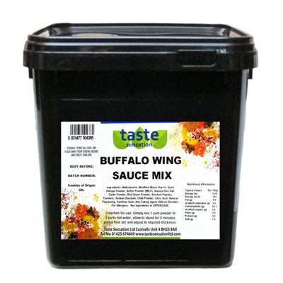 Buffalo Wing Sauce Mix Powder - 2.5kg Catering Tub