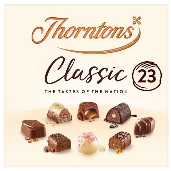Thorntons Classic Collection 262G Delicious Tasty And Twisty Treat Gift Hamper, For Christmas,Birthday,Easter Gift Sold By Kidzbuzz