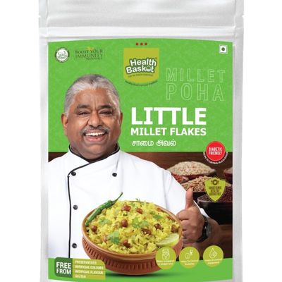 Health Basket LITTLE MILLET FLAKES 200GMS