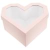 SOLUSTRE Heart Shape Box Flower Heart Boxes for Birthday Christmas Wedding Mother's Day Decorative Jewelry Case view 1