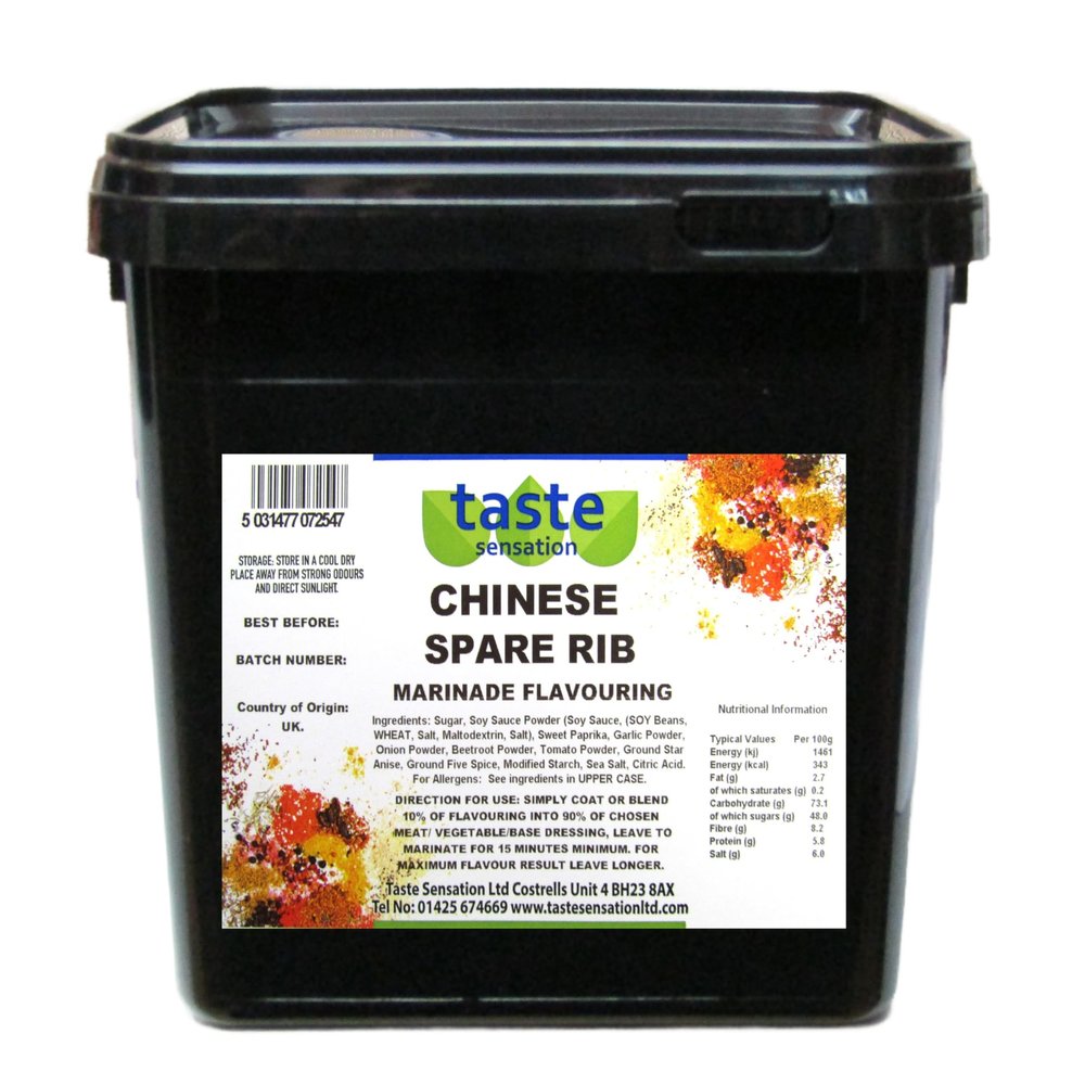Chinese Spare Rib Marinade Flavouring - 2.5kg Catering Tub