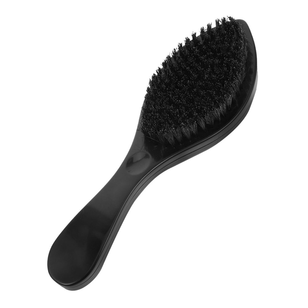 FOMIYES Bristle Beard Brush for Men Wood Handle Beard Grooming Brush and Cleaning