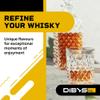 DIBYS Whiskey Infusion Kit Mini | 12 Whisky Botanicals for DIY Cocktails | Whisky Blending Kit with 4 Recipe Cards, Spice Lexicon & Elegant Wooden Box | Gifts for Whiskey Lovers | Whisky Making Set view 2