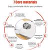 CYMYYDS Portable Far Infrared Sauna Blanket, 2 Zone Controller Professional Therapy Sweating Sauna Bed Stress Pain Relief, for Home SPA Beauty Salon 180X80cm Silver view 4