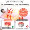 AXTMR Space Blanket Sauna Blanket, Home Heating Sauna Steam Blanket, Can Reach Out Zipper Sauna Kits,Pink,180 * 80cm view 4