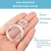 Eljeczt 4 PCS Anti Snoring Devices for Sleep Apnea Silicone Magnetic Anti Snoring Nose Clip Snoring Solution Comfortable Nasal to Relieve Snore Stopper Snoring for Men And Women view 4