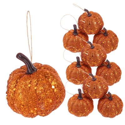 Cabilock 20 Pcs Foam Pumpkin Mini Small Artificial Pumpkins Lifelike Farmhouse Wedding Centerpiece Ornament Halloween Decoration Small s Little Fake