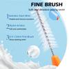 Bmeigo 60pcs Interdental Brushes,6 Sizes Dental Brush with Case for Between Teeth and Gums Small Orthodontic Brushes for Braces Gap Interspace Cleaning(0.4mm, 0.6mm, 0.7mm, 0.8mm, 1mm, 1.5mm) view 2