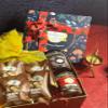 Jaiccha Ghasitaram Christmas Gift Hamper Box with Plum Cake with Plum Cake and 2 Jars and Bites view 1