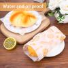 Hejo 100 Greaseproof Paper Sheets, Burger Paper, Burger Wrapping Sheets, Eco-Friendly Oil Proof Papers for Bread Sandwich Burger Fries Food Gift Wrapping Baking (25x21.5cm) view 4