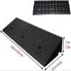 BKEKM Wheelchair Ramp Wheelchair Ramp Non-slip Rubber Threshold Ramp For Wheelchair Trailers Trolleys Lawn Mowers Scooter Ramp Entrance Kerb Ramps Anti-slip view 4