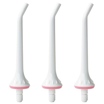 Flosser Replacement Tips for Hangsun, Nicwell, COSLUS, Mospro, Zerhunt Water Flosser, Oral Irrigator Jet Tip Nozzel Black, 3 Pack