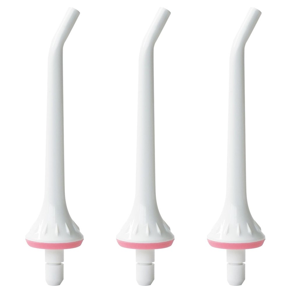 Flosser Replacement Tips for Hangsun, Nicwell, COSLUS, Mospro, Zerhunt Water Flosser, Oral Irrigator Jet Tip Nozzel Black, 3 Pack