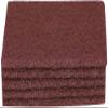 XYWHPGV 5pcs Scouring Pad Non-Scratch Scouring Sponge Scrub Pads 6"x4" for Scouring Kitchen, Dishwashing, Brown(f1437 c5d42 5b435 0cb7c 99950 74dcc view 1