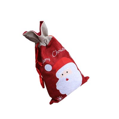 ABOOFAN Christmas Candy Bag Bag for Party Decorations Thicken Fabric Santa Claus Snowman Christmas