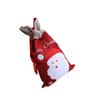 ABOOFAN Christmas Candy Bag Bag for Party Decorations Thicken Fabric Santa Claus Snowman Christmas view 1