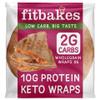 Fit bakes 2g Carbs Wholegrain Keto Wraps, 10g Protein, 6x40g Tortillas, Low Carb Wraps, Low Carb Bread, Keto Bread Protein Diet Food UK, Diet Snacks, Fitbakes view 1